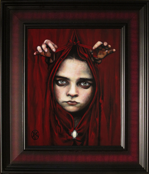 Dénouement hystérique 10 x 8po.