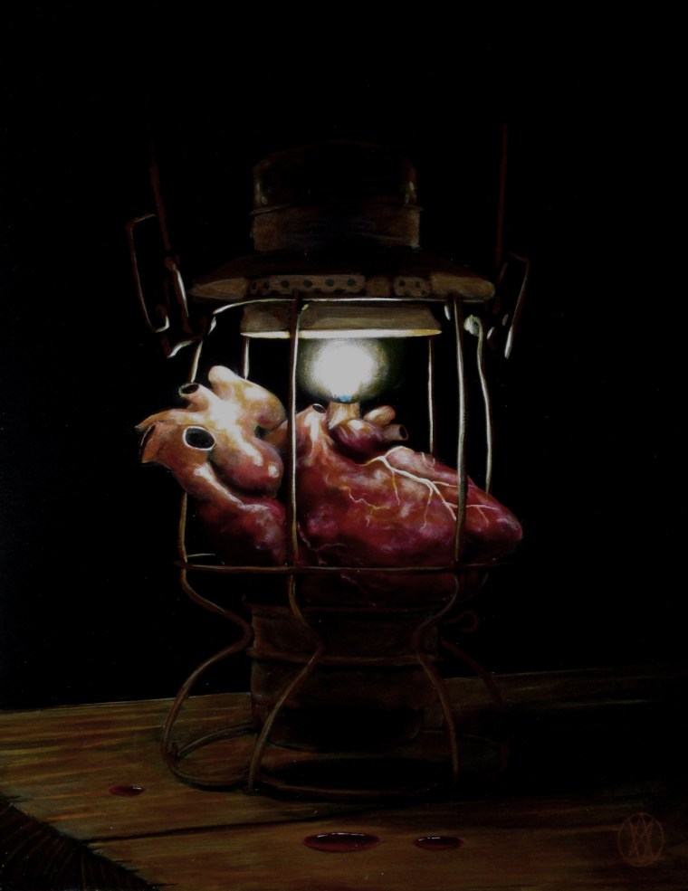 Sacré-coeur, 11 x 8"